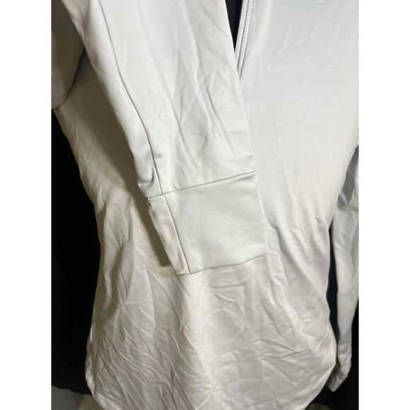 NWT XL UNDER ARMOUR Rebel Light Gray ColdGear Cozy Half-Zip Pullover (2237) - Picture 4 of 10